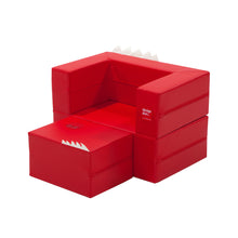 DesignSkin Cake Sofa Transformable Play Furniture, Red